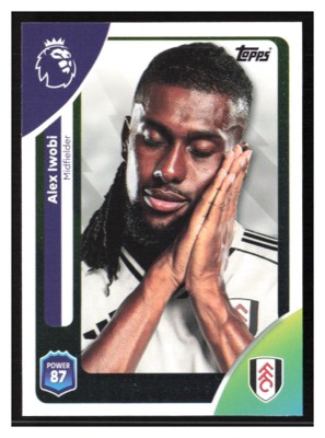 Alex Iwobi Topps 2024