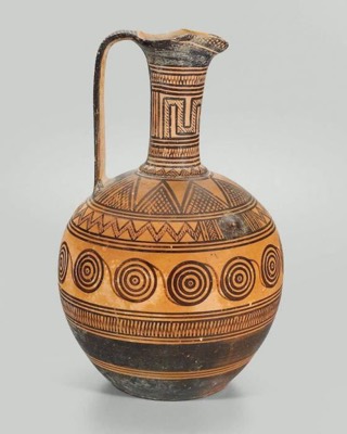 Greek Geometric Oinochoe